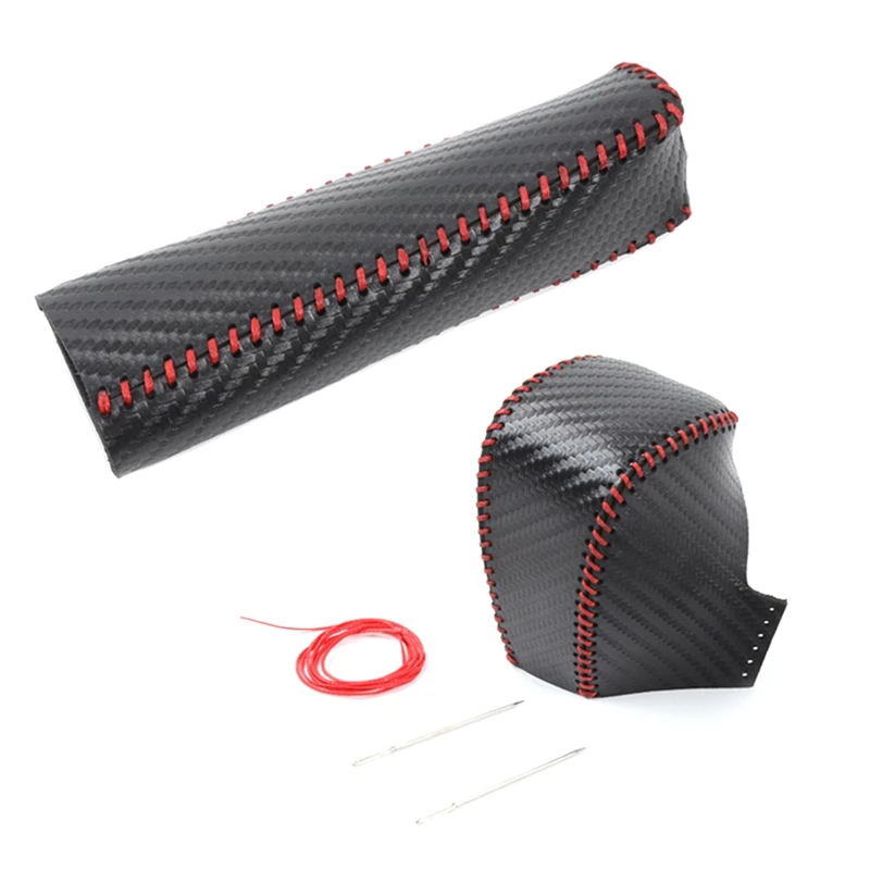 Кожаный чехол для автомобиля с зубчатой передачей + ручного тормоза Suzuki Jimny 2019