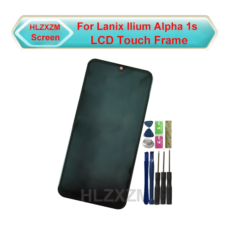Для Lanix Ilium Alpha 1s ЖК дисплей с сенсорным экраном рамкой дигитайзер сборка