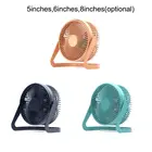 568 дюйм (ов) 360  Вращающийся вентилятор с питанием от USB с вклвыкл переключатель 2 скорости воздушного охлаждения вентилятор для Офис Настольный автомобильный открытый U1JE