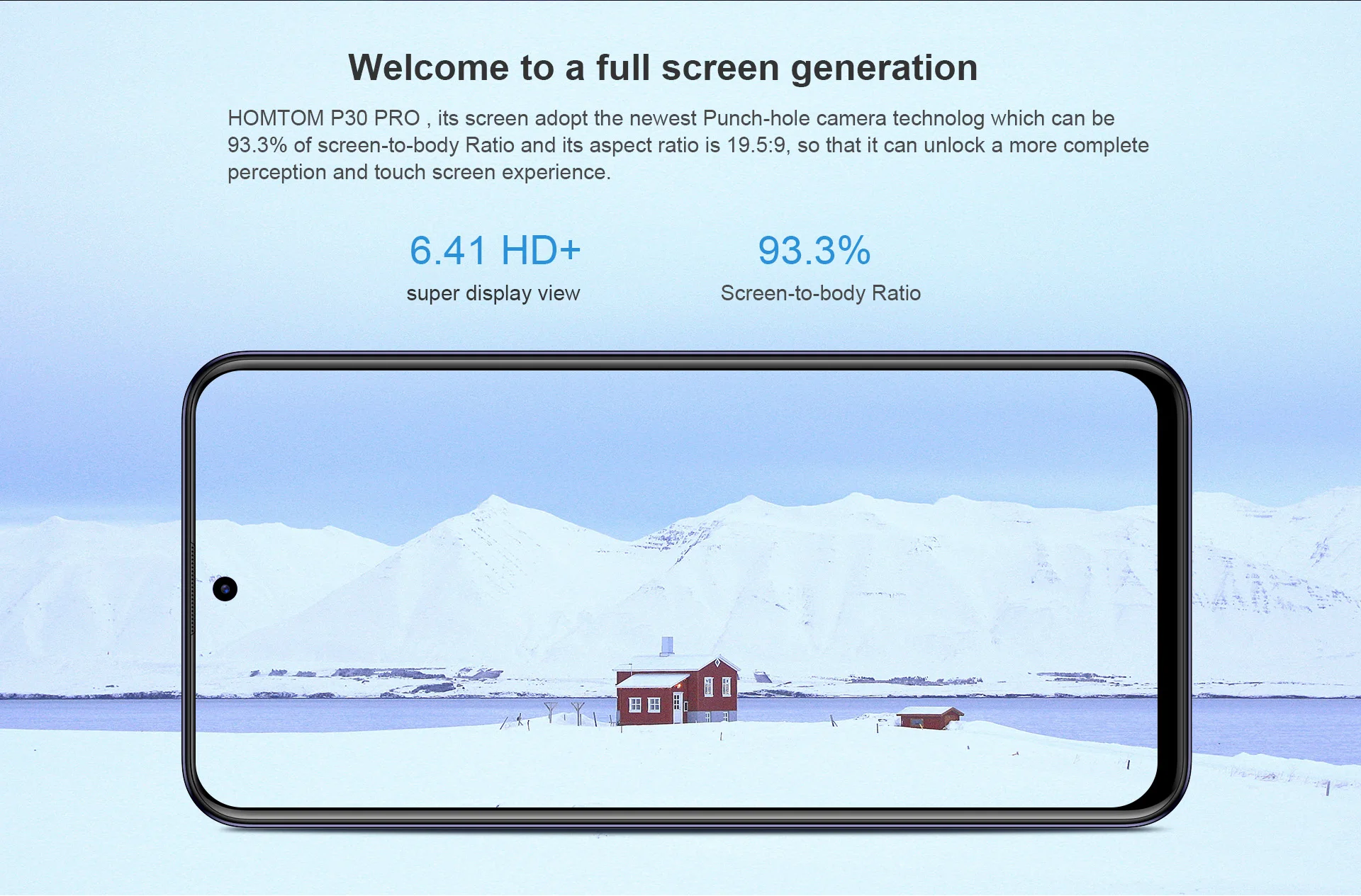 Глобальная версия HOMTOM P30 pro MT6763 Восьмиядерный 4 Гб 64 Гб Смартфон 6,41 дюймов Android 9,0 задняя 13 МП Тройная камера мобильный телефон