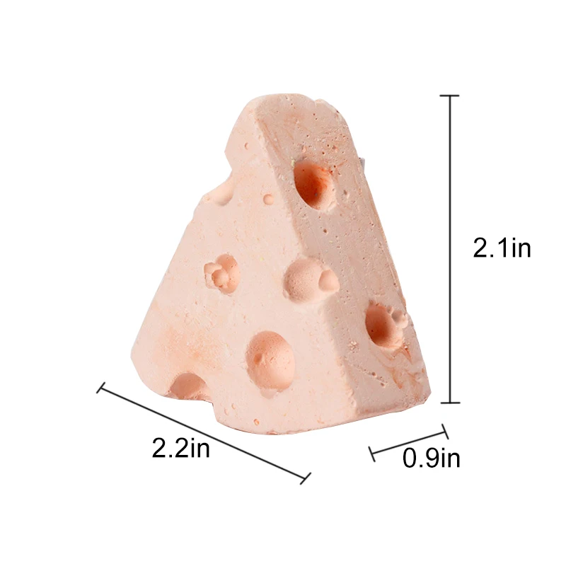 1 шт. Legendog хомяк жевательный блок игрушка милый шлифовальный камень минеральный