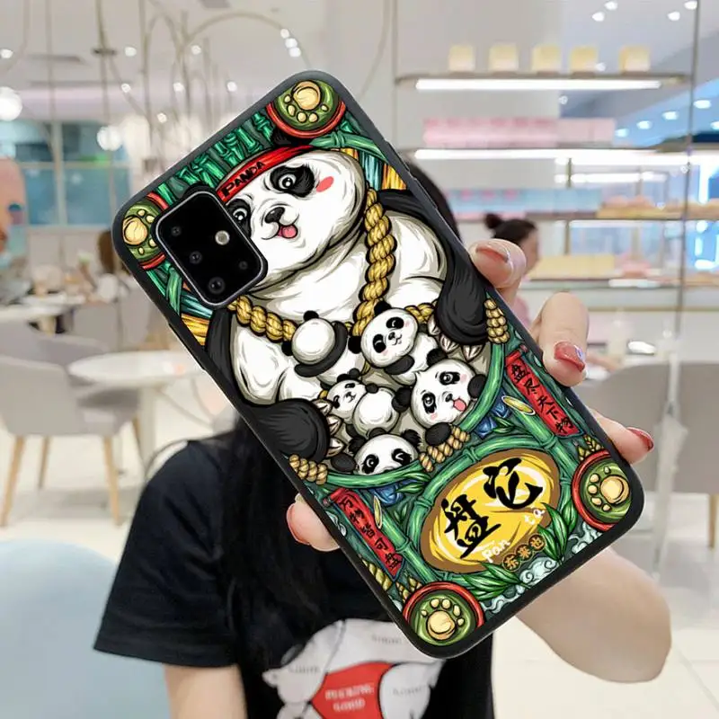 

Lucky animal Phone Case For Samsung A10 A11 A20 A21 A30 A31 A40 A50 A70 A80 A91 S E Fundas Cover
