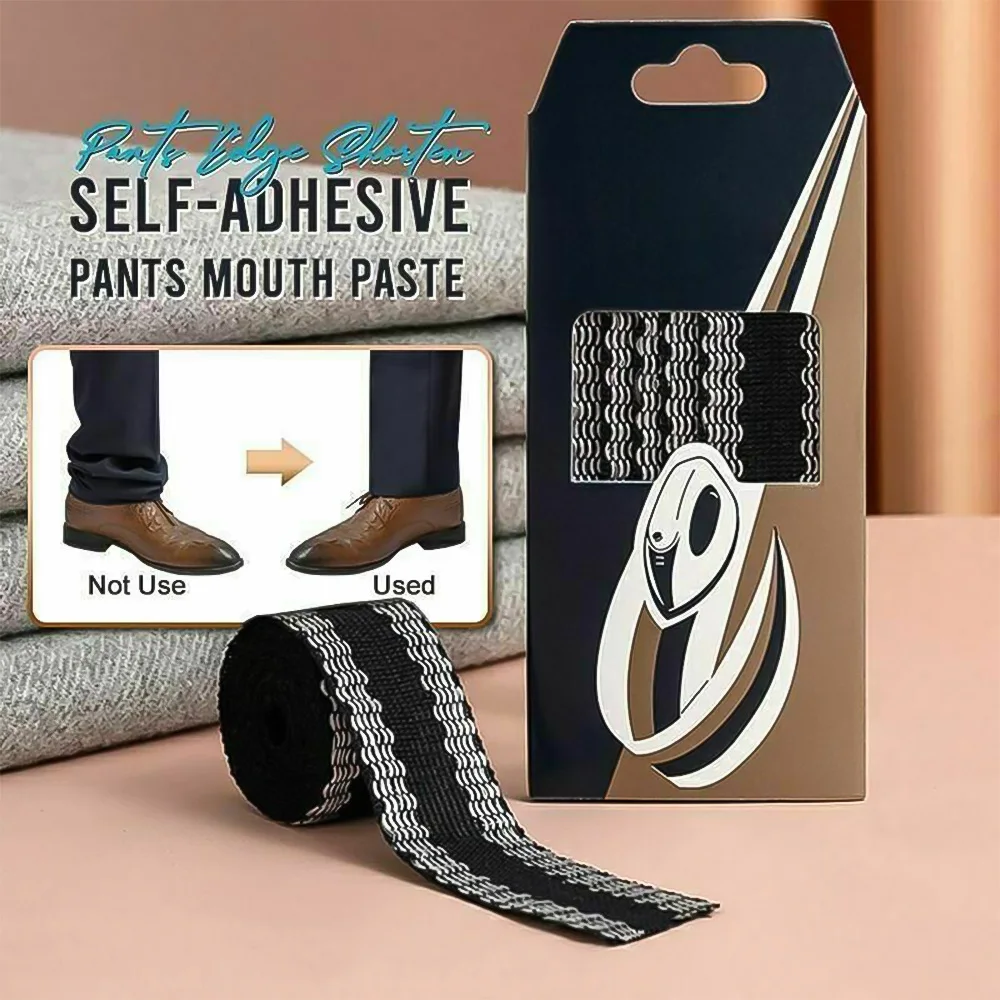 

Pants Edge Shorten Self-Adhesive Pants Mouth Paste Sewing Machine Part Accessories Foot Presser Pants Apparel Sewing Fabric