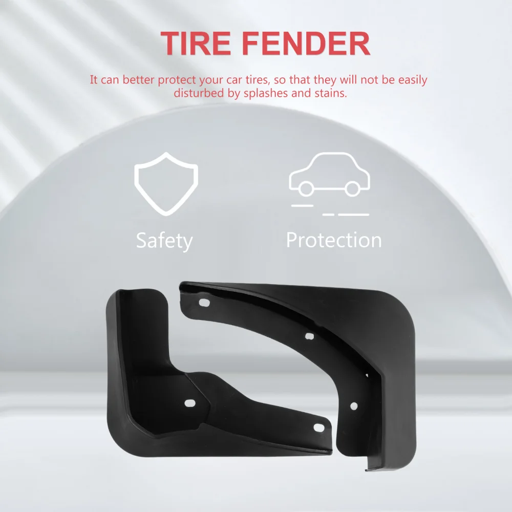 

4Pcs Professional Auto Tire Mudguards Car Accessories Compatible with Verano GS