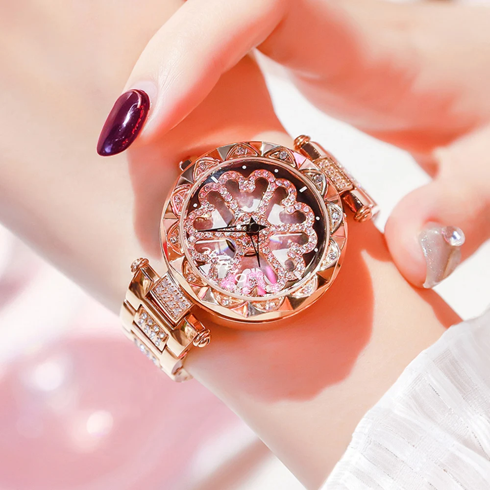 

Women watch top luxury Fashion MIYOTA Ladies quartz movement wristwatch Stainless Steel Band spin waterproof Ladies Reloj Mujer
