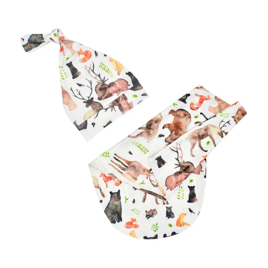 Пеленальное Одеяло для новорожденных младенцев Пеленальный мешок спальный