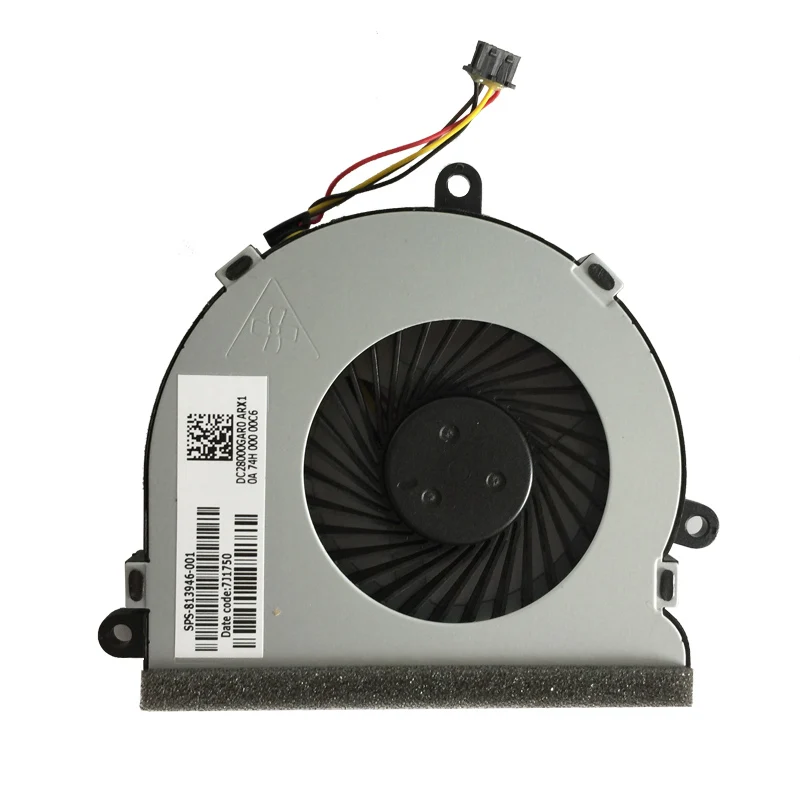 Новый ЦП вентилятор охлаждения для HP 15 AC A af 250 g4 ac121TX AC121DX 813946 001 DC28000GAF0FCC2