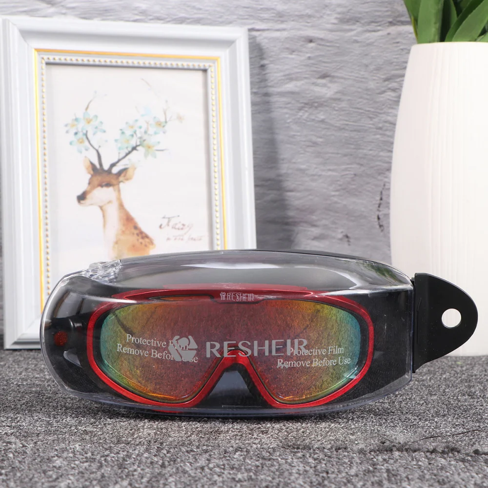 

Waterproof Swimming Glasses Antifog Goggles Practical Eye Protector Unisex Diving Goggles White