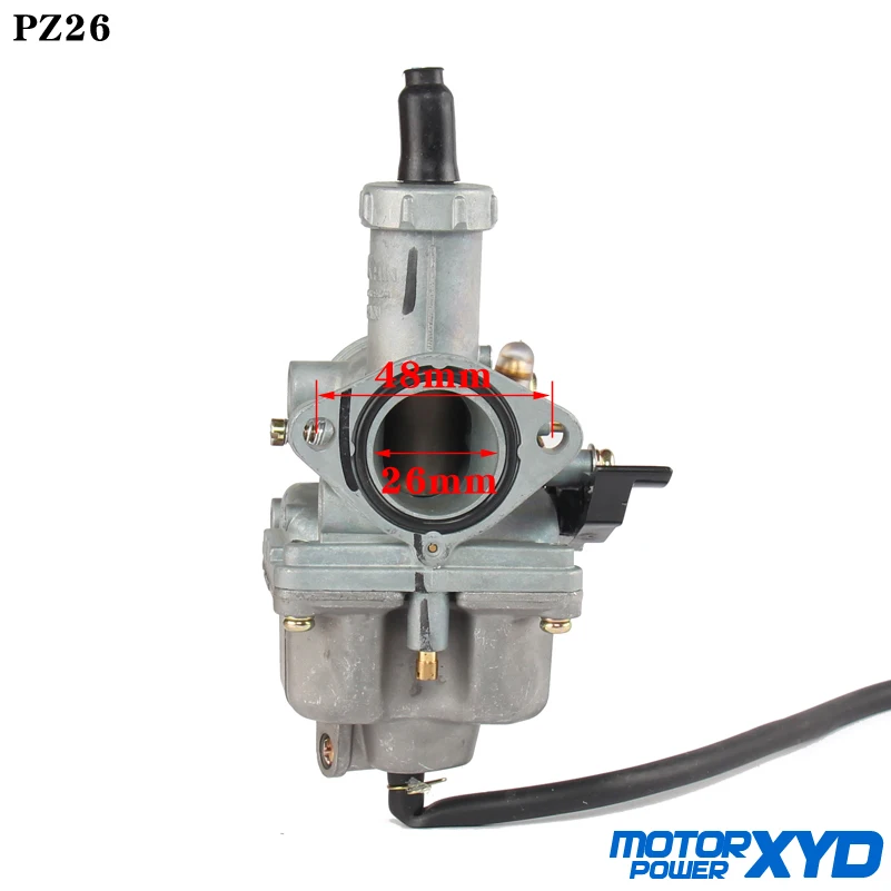 PZ26 26 мм карбюратор для мотоцикла Carburador используется Honda CG125 CG150 CG200 TTR250 Мотоцикл