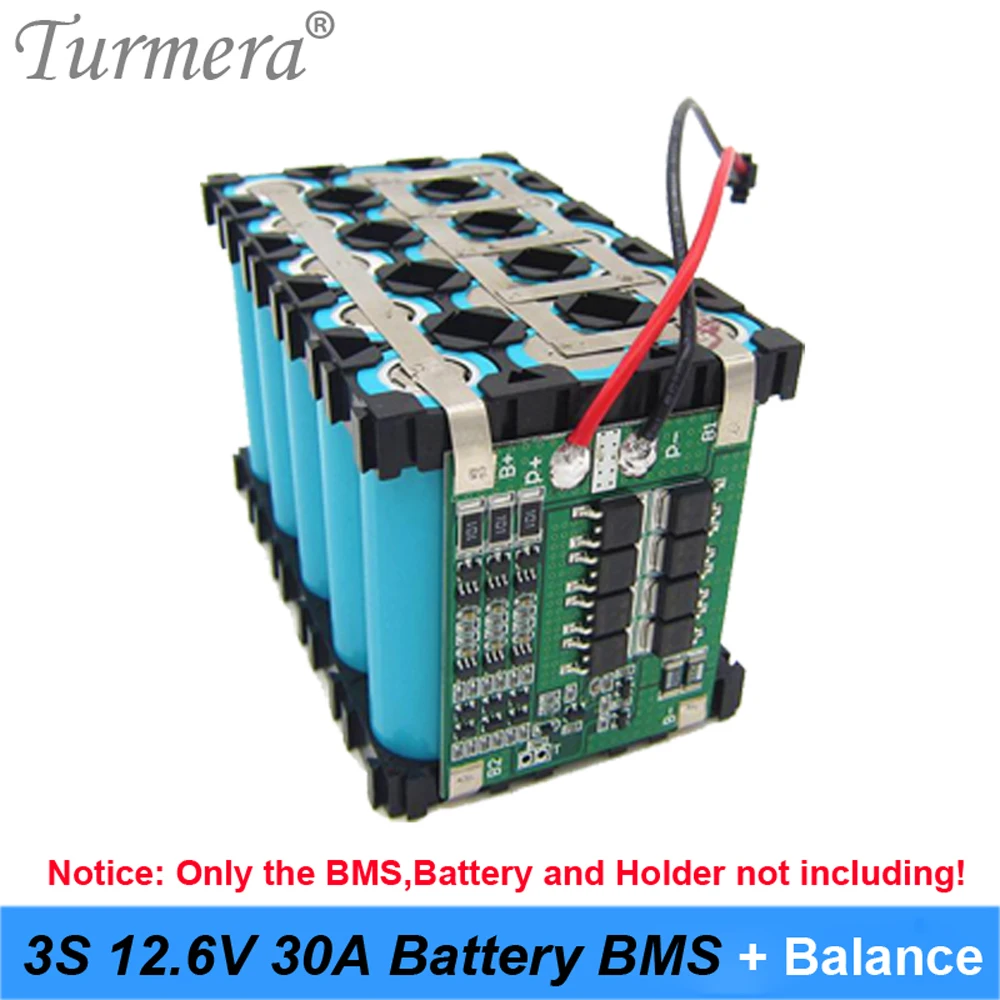 3S 30A 11 1 V 12 6 18650 литиевая батарея Защитная плата для отвертки дрель 40A ток с