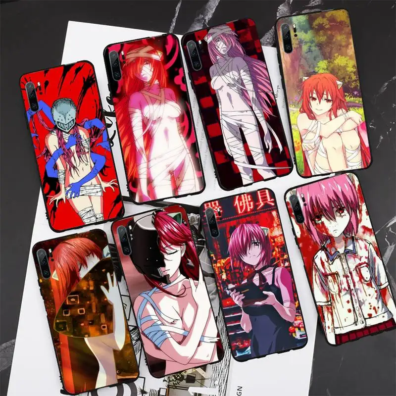 

Anime Elfen Lied Phone Case for Samsung S6 S7 S8 S9 S10 edge plus S10 5G S20 S21 S30ultrs 5G Fundas Cover