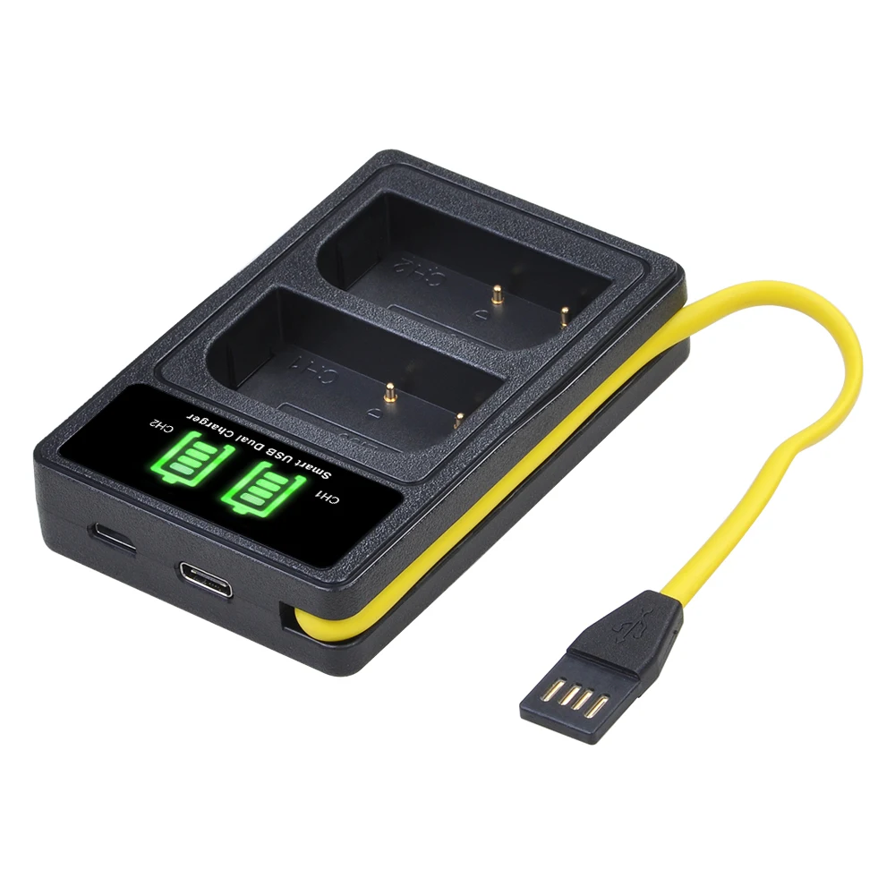 DMW-BLF19 DMW BLF19e BLF19 Battery + Build-in USB Charger with Type-c for Panasonic Lumix GH4 DC-G9 DC-GH5 GH3 DMC-GH3K DMC-GH4K |