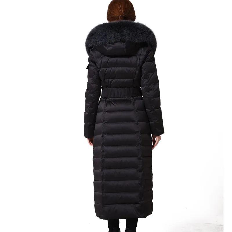 Пальто из натурального меха женская одежда 2021 лиса пальто с капюшоном и меховым