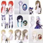 Парик для косплея Genshin Impact Project Qiqi зомби разбавленный Ragnvindr Klee Янтарный парик ролевые игры парики Хэллоуин игра аниме косплей