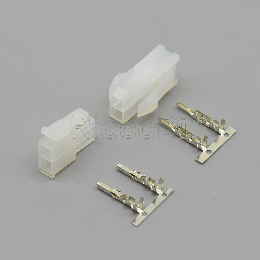 20 наборы для ухода за кожей 2x2/3/4/5/6/7/8/9/10/11/12Pin 14/16/18/20/22/24Pin 4,2 мм Шаг 5557 5559 Соединитель с клеммами мужской гнездовой соединитель - Цвет: 2X1P