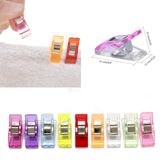 50 шт. высокое качество многоцветные пластиковые зажимы держатель Сделай Сам