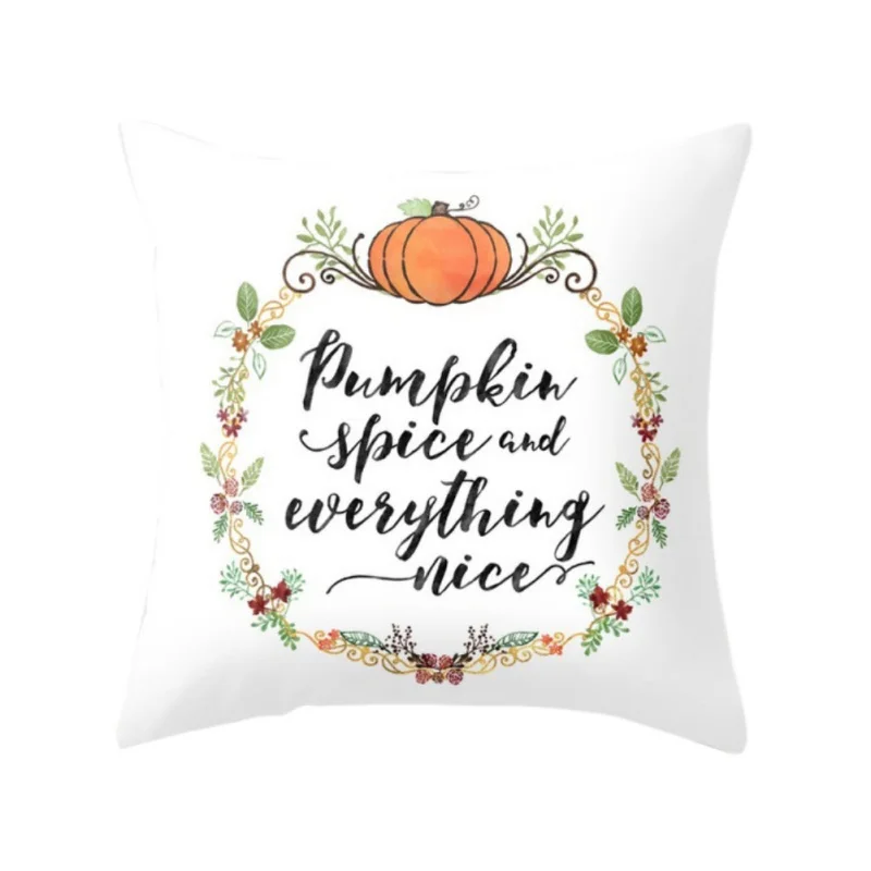 Хеллоуин Подушка с изображением тыквы чехол персиковый бархат пледы Наволочка