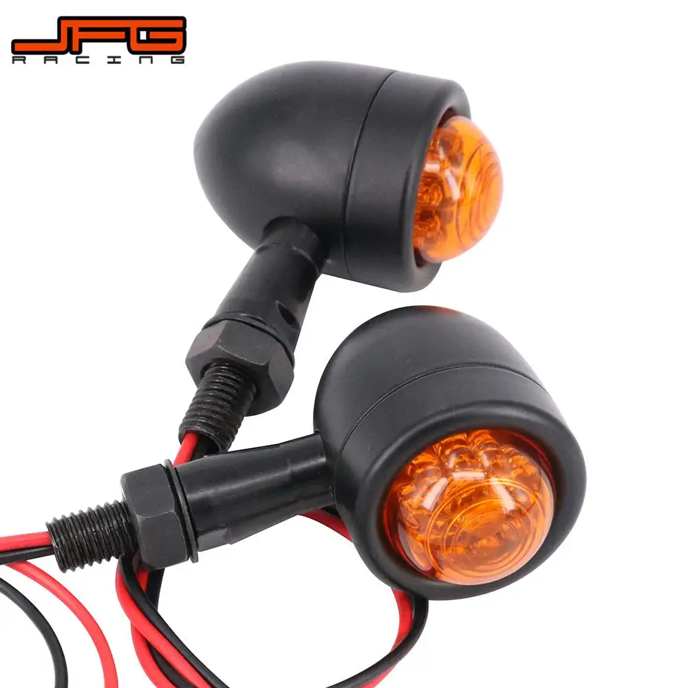 Мотоциклетная Светодиодная лампа в стиле ретро с сигналом поворота стоп-сигнал