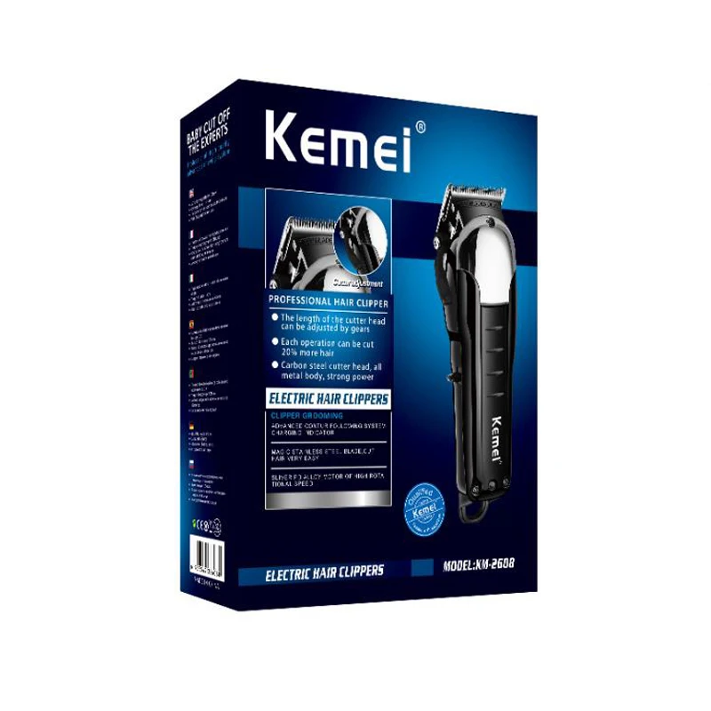 Kemei машинка для стрижки волос KM-2608 аккумуляторная машина Масляная голова триммер