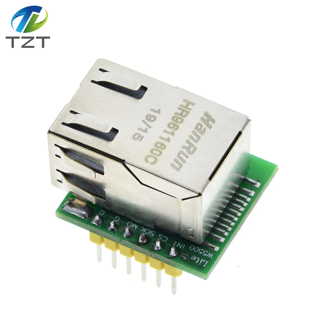 Завеса умная электроника USR ES1 W5500 чип Новый SPI для LAN/ Ethernet конвертер TCP/IP