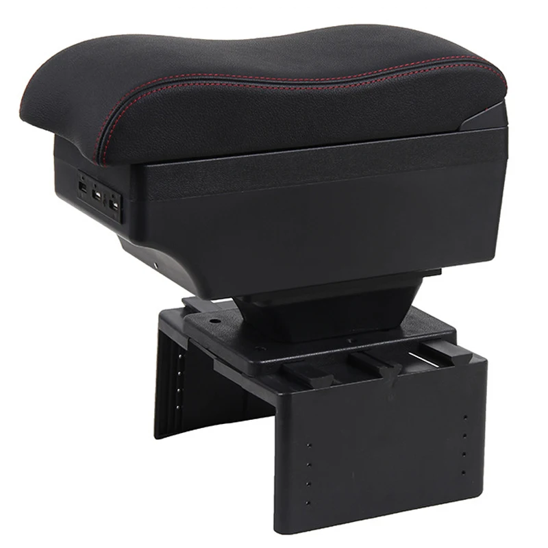 

Универсальный автомобильный подлокотник универсальная модель подлокотник аксесуары крытого вагона коробка для хранения модификации модифицированные детали с USB светодиодный