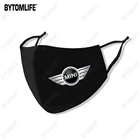 Новинка 2021, миниатюрная медная Автомобильная маска с принтом, полиэстер, моющаяся, дышащая, многоразовая, водонепроницаемая и Пыленепроницаемая
