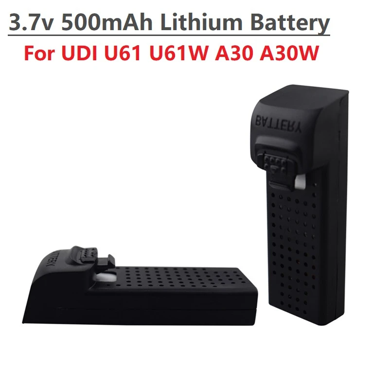 Для UDI U61 U61W A30 A30W р/у Дрон с перезаряжаемым аккумулятором Батарея аксессуары 3 7 V