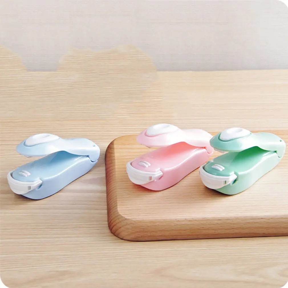 Портативная мини машина запечатывания для пластиковых пакетов Вакуумная