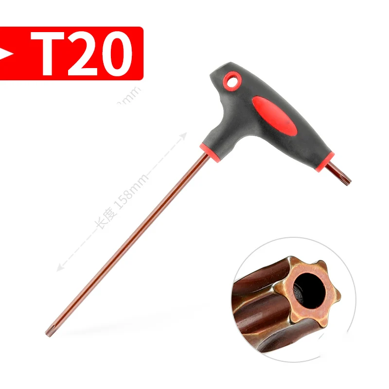 

Двусторонний двусторонний гаечный ключ Torx Star с защитой от несанкционированного доступа, шестигранный ключ, отвертка, ручные инструменты T10 T15 T20 T25 T30 T40 T45 T50
