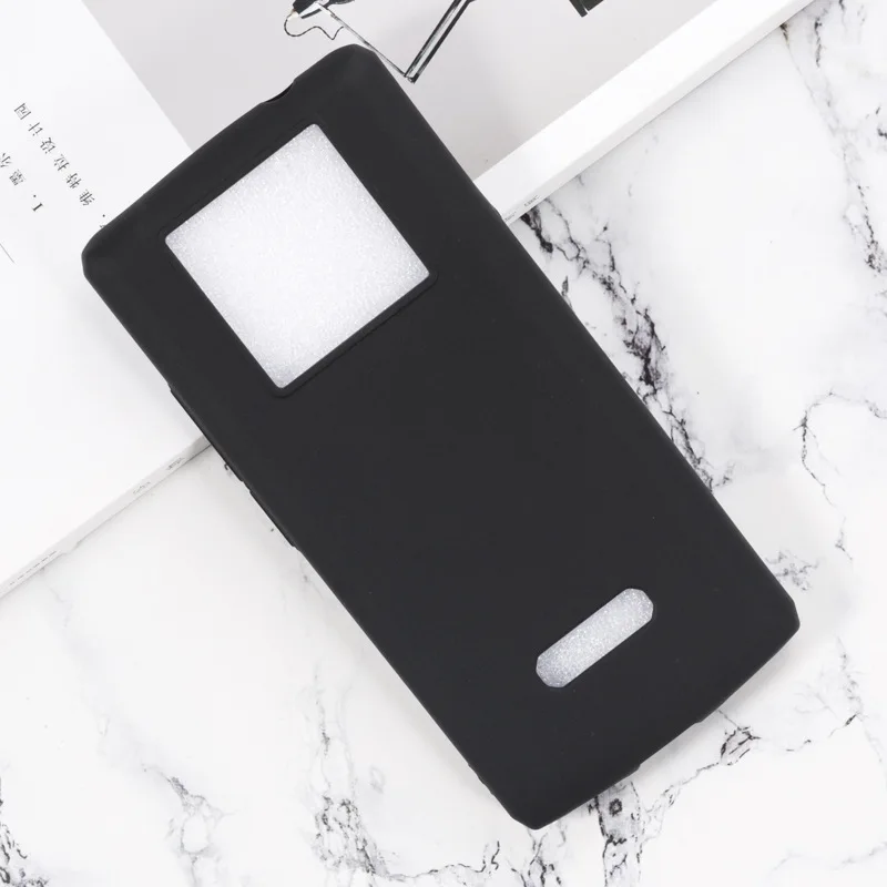 Чехол для Oukitel K7 Pro силиконовый чехол Мягкий ТПУ Матовый Черный Защитный телефона