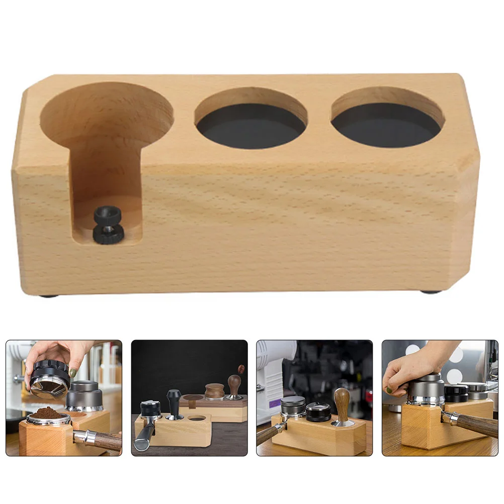 

1PC Press Powder Base Coffee Tamper Base Italian Coffee Brewing Hammer Pad