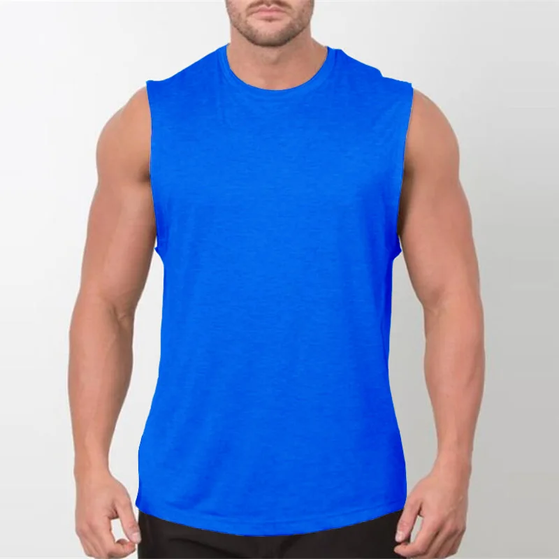 

Plain Tank Brand New Top Men Bodybuilding singlet Gyms Sleeveless Shirt Blank Fitness Clothing Sportwear Muscle Vest