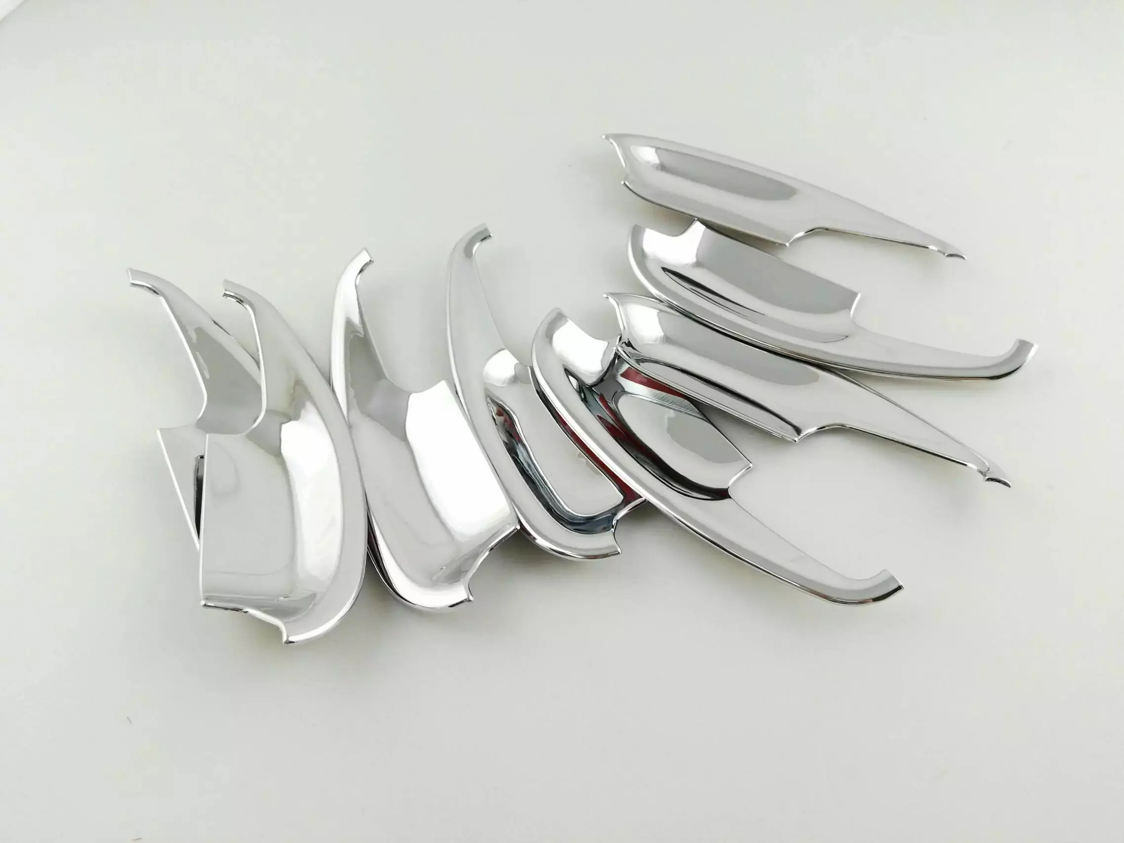 

For Subaru Outback 2015-2019 ABS Chrome Door Bowl Cover Molding