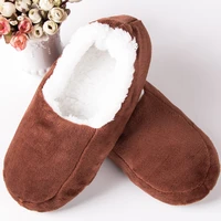 winter slippers men home indoor shoes warm plush massage slippers soft big size unisex house slippers non slip light floor shoes