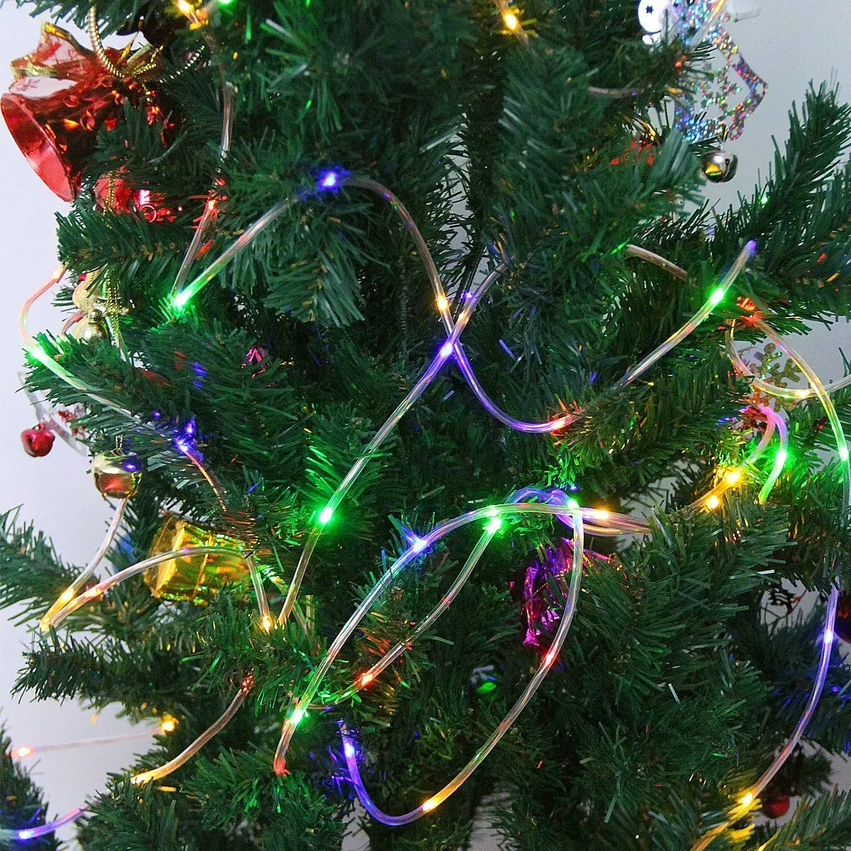 Гирлянда на солнечных батареях наружная Водонепроницаемая гирлянда веревка