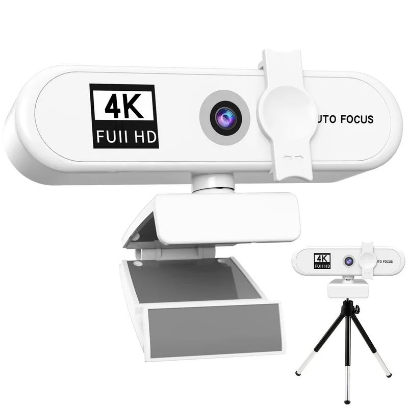 

4k Beauty Autofocus 1080p Computer Camera High-definition Network USB Live Webcamera 2k Driver-free Camera for Youtube Video
