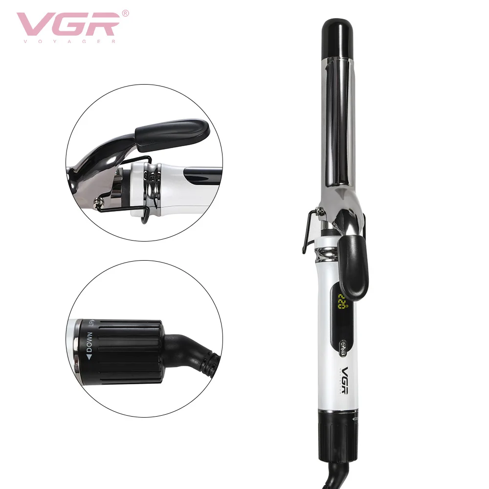 Вгр V-527 электрические щипцы для завивки волос с рабочей поверхностью ЖК-дисплей