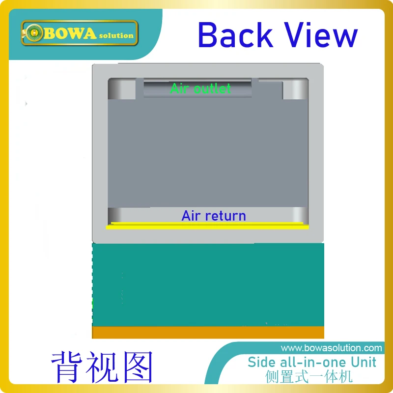 Напольная холодильная установка все в одном может быть с WIFI модулем для