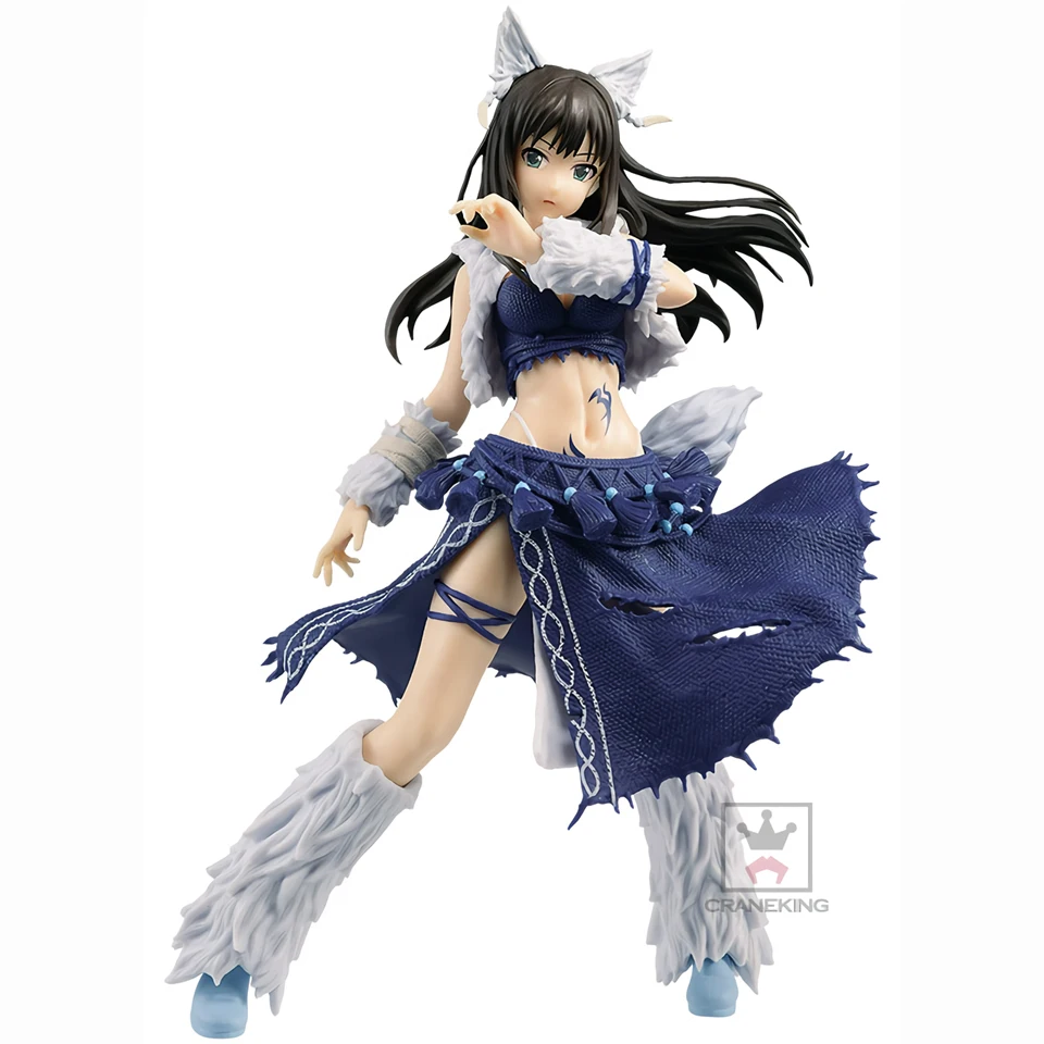 

THE IDOL MASTER Cinderella Girls Shibuya Rin Wolf Cos Ver PVC Action Figure Girls Model Doll Toys