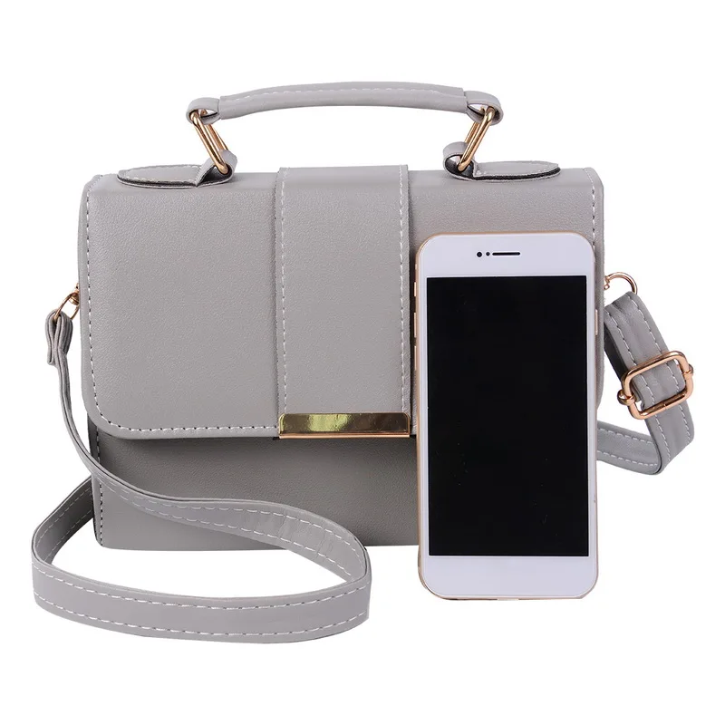 

Women Fashion PU Leather Shoulder Small Flap Crossbody Handbags Top Handle Messenger Bags High Quality Luxury Ladies Hand Bag