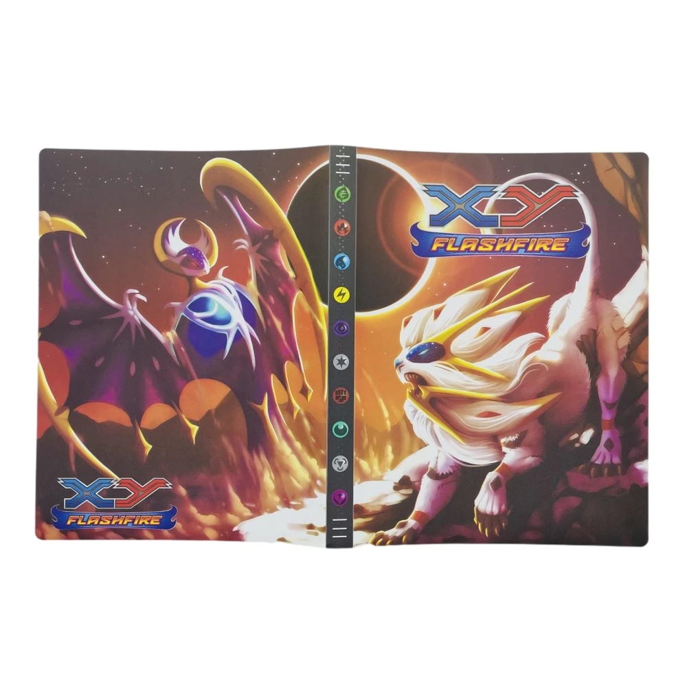 

Anime 9 Pocket 432pcs Pokemon Album Book VMAX GX Game Map Cards Collection Holder Binder Folder Top Loaded List Toy Gift for Kid