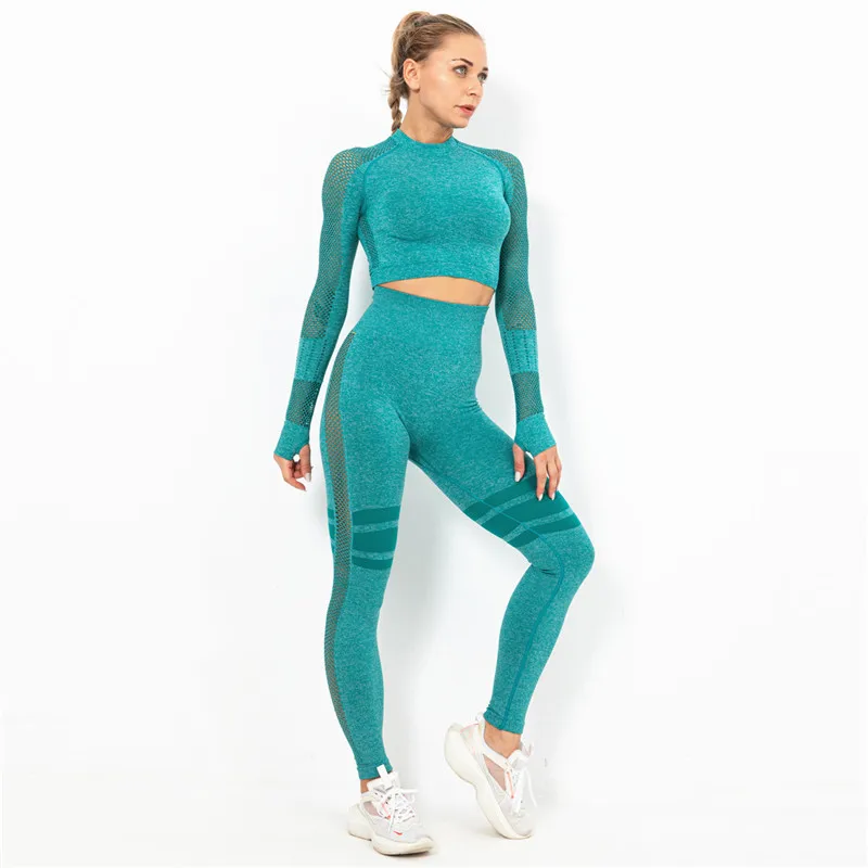 

Seamless Leggings Lounge Wear Set Workout Clothes for Women Gym Set Women
