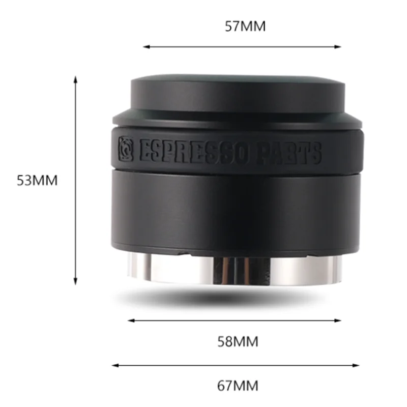 Prensa de grado alimenticio de 58mm, tipo equilibrio, martillo de prensa de caf&eacute; en Polvo inteligente de acero inoxidable 304, aparato para caf&eacute;-5