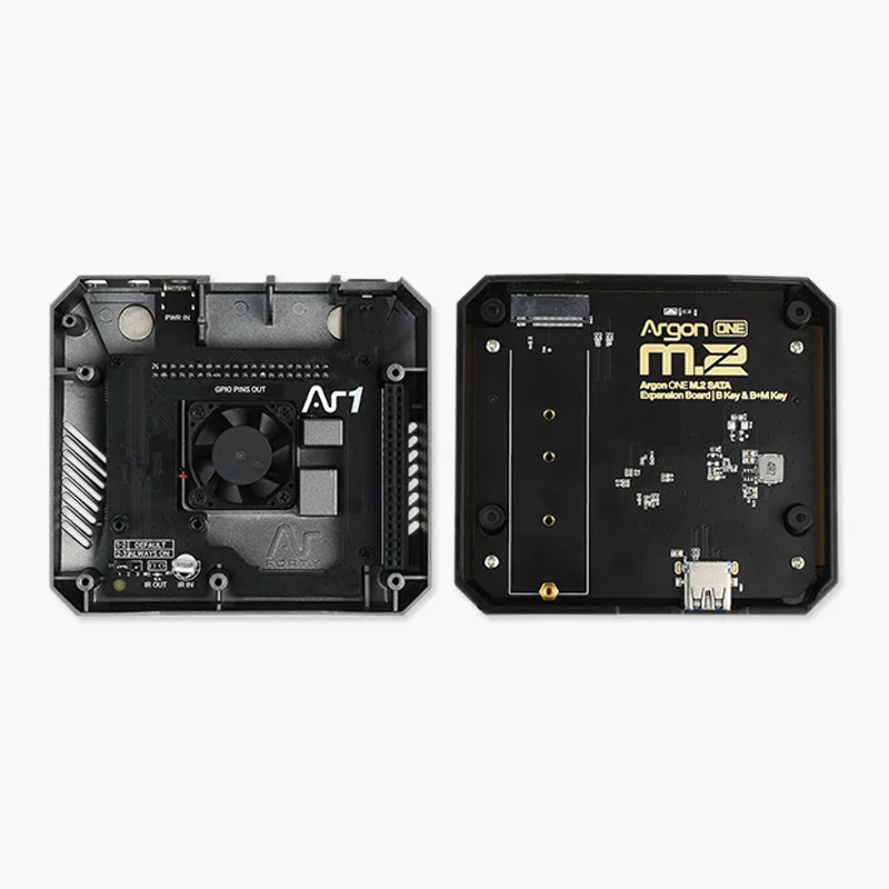 Raspberry Pi 4 металлический корпус ARGON ONE V2 M.2 NANOSOUND чехол HiFi Звук с