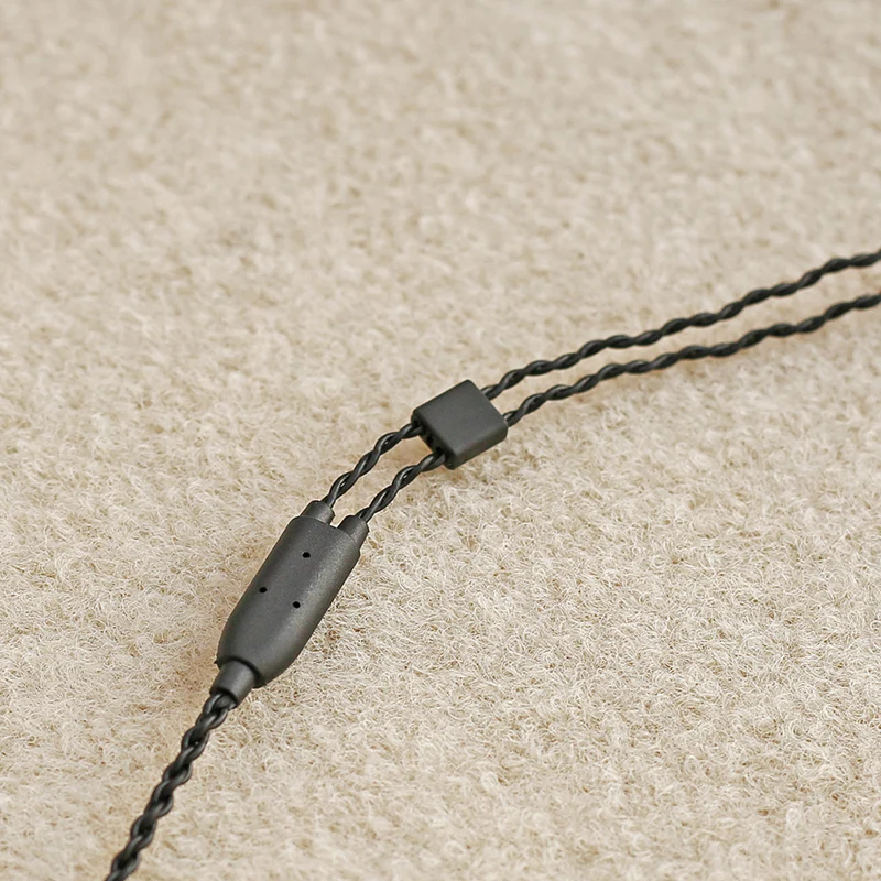 DIY 3 5 мм аудио кабель для наушников OFC смешанный плетеный провод сменный IE80 MMCX pin