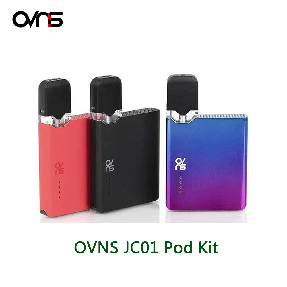 Новейший Rofvape OVNS JC01 Pod Kit 400 мАч Vape box mod с 0 7 мл керамическая катушка электронная