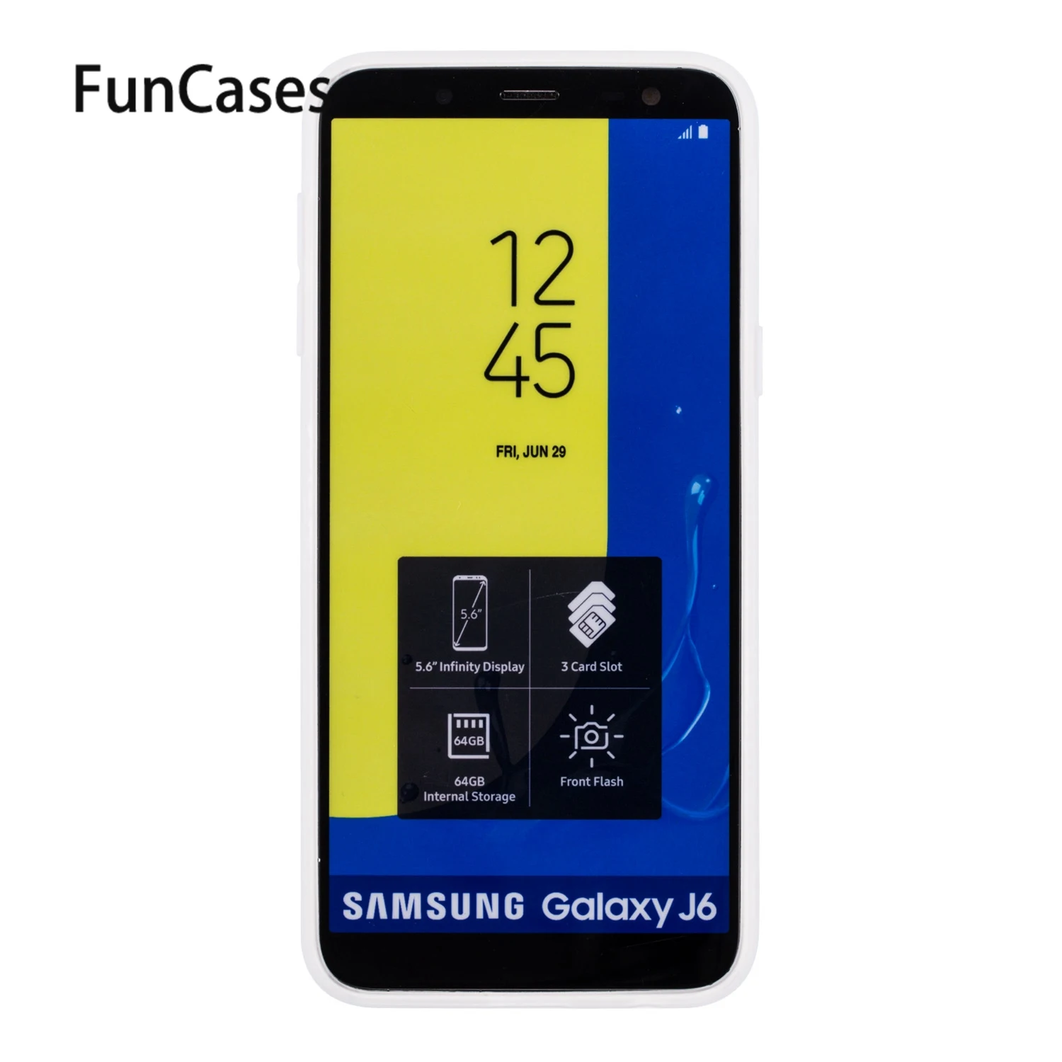 Новые Матовые чехлы для capinha samsung J6 2018 мягкая защитная пленка из ТПУ Galaxy