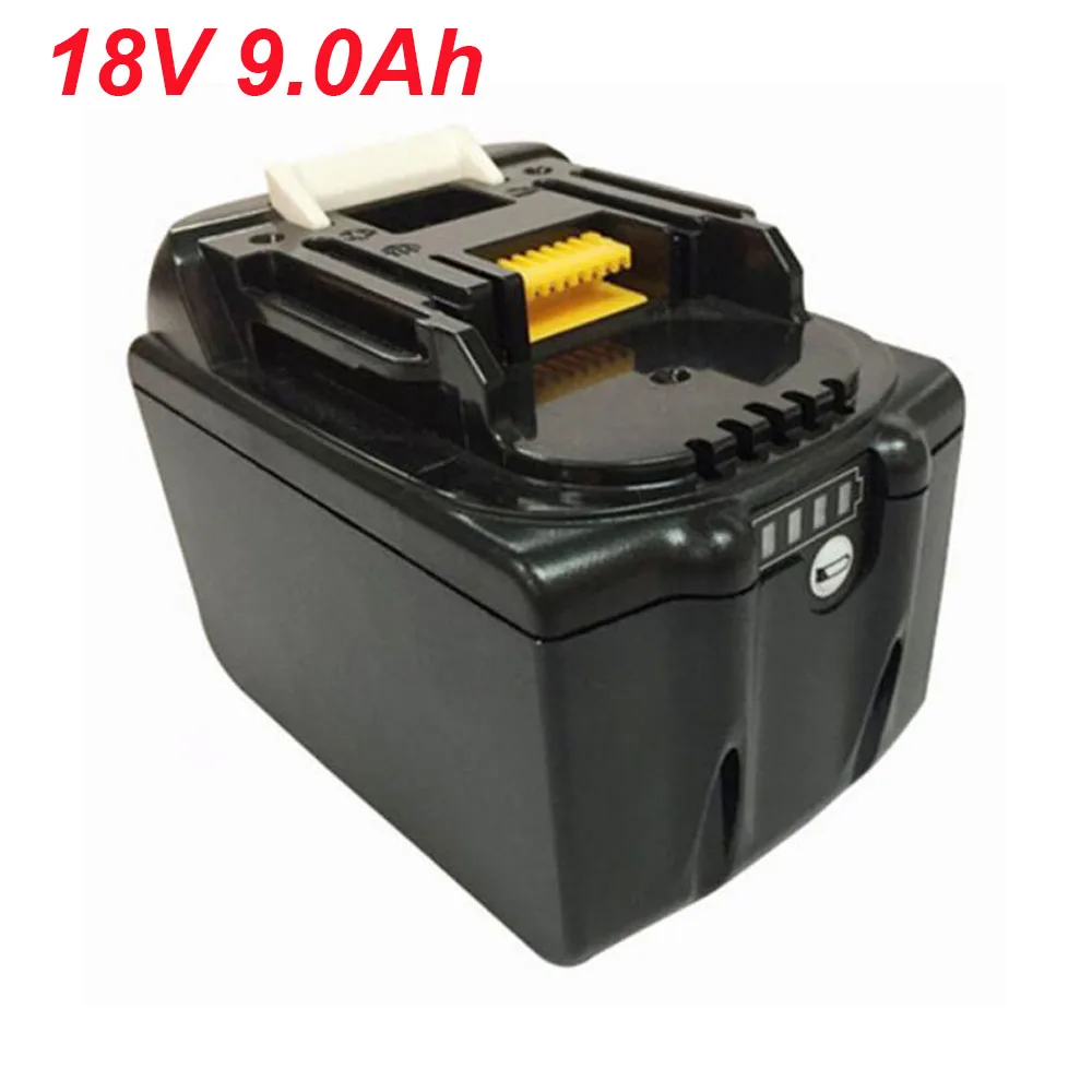 Литий ионный аккумулятор 18 в 9000 Ач со светодиодной индикацией состояния батареи