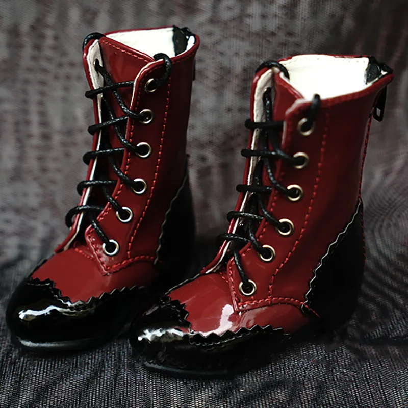 Ботинки для кукол Cataleya SD BJD 1/3 1/4 ботинки двухцветные с прострочкой обувь | Игрушки