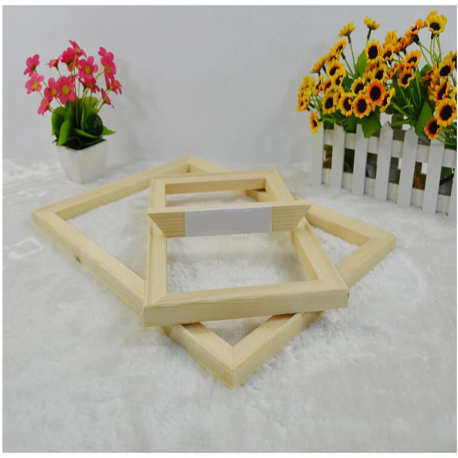 Деревянная рама для картины маслом по заводской цене деревянная на холсте